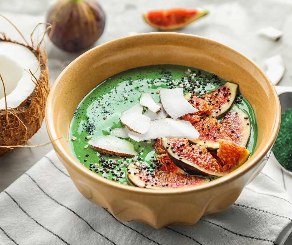 Alghe zuppa o brodo per l'integrazione nella dieta di tutti i giorni