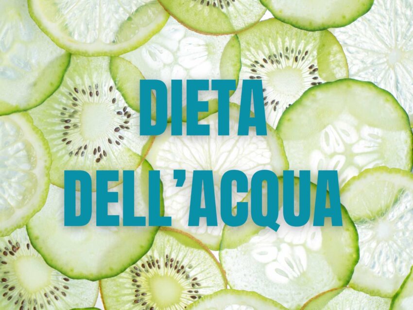 Dieta dell’Acqua: benefici, cibi idratanti e ricette con frutta e frullati