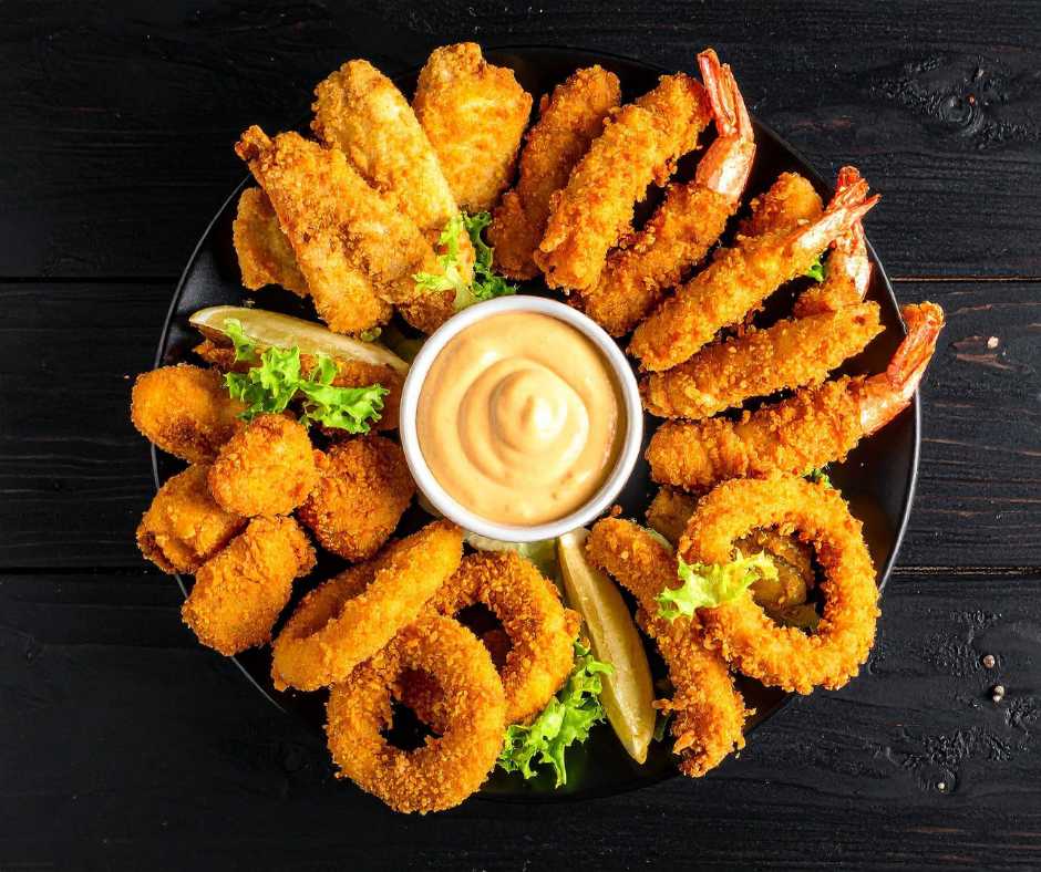 Gonfiore addominale serale e cibi grassi e fritti