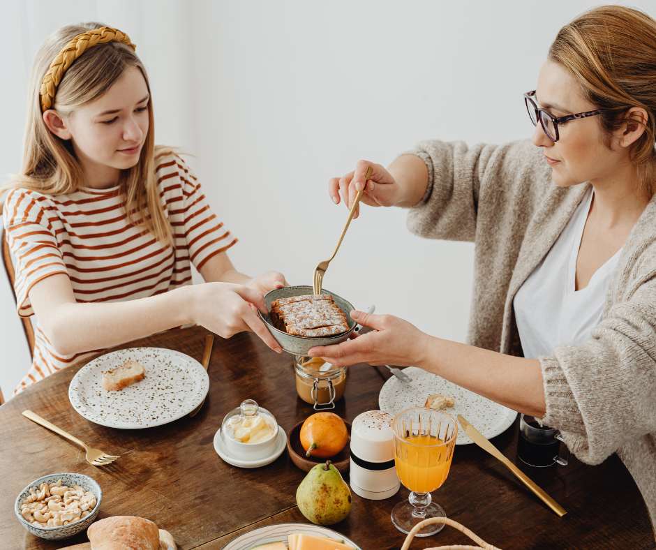 Saltare la colazione in famiglia