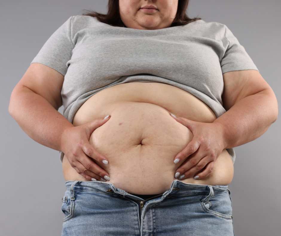 Grasso addominale e distribuzione del peso corporeo